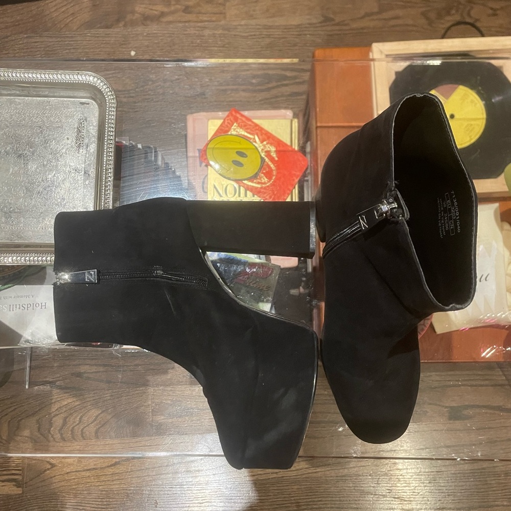 Zara platform booties